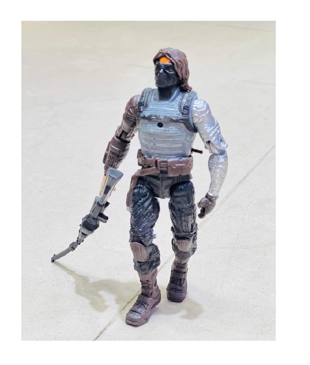 captain america marvel legends winter soldier figure 6 inches