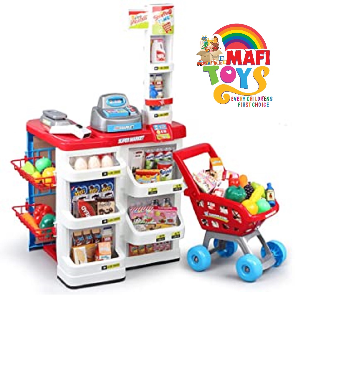 Home deals supermarket playset