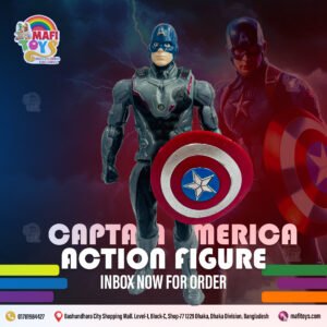Captain America Action Figure Toy For Kids 6 inch