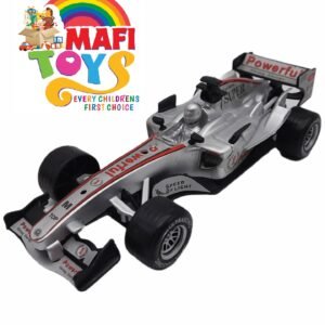 Auto Model Modern Car Friction Powered Formula Racing Car with Light and Sound