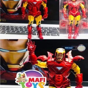 New Marvel IronMan Iron Man Cool Move Super Hero Tonny Mark PVC Action Figure Toy 18cm Gift Kids Children