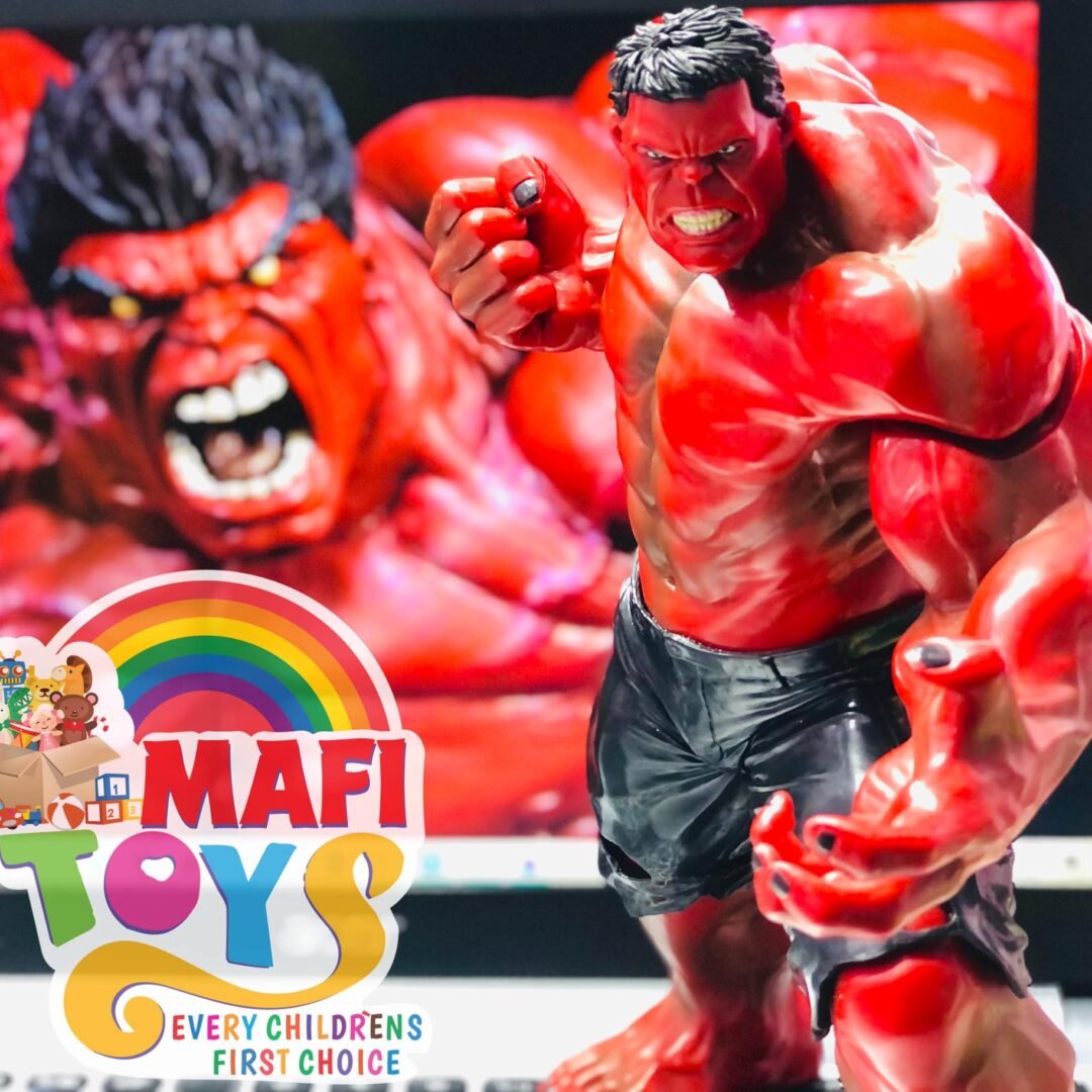 Red Hulk Statue