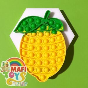 Lemon Pop it Push Bubble