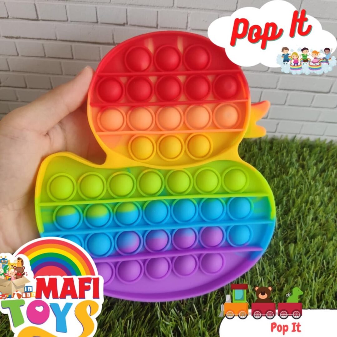 Rainbow Duck Pop It