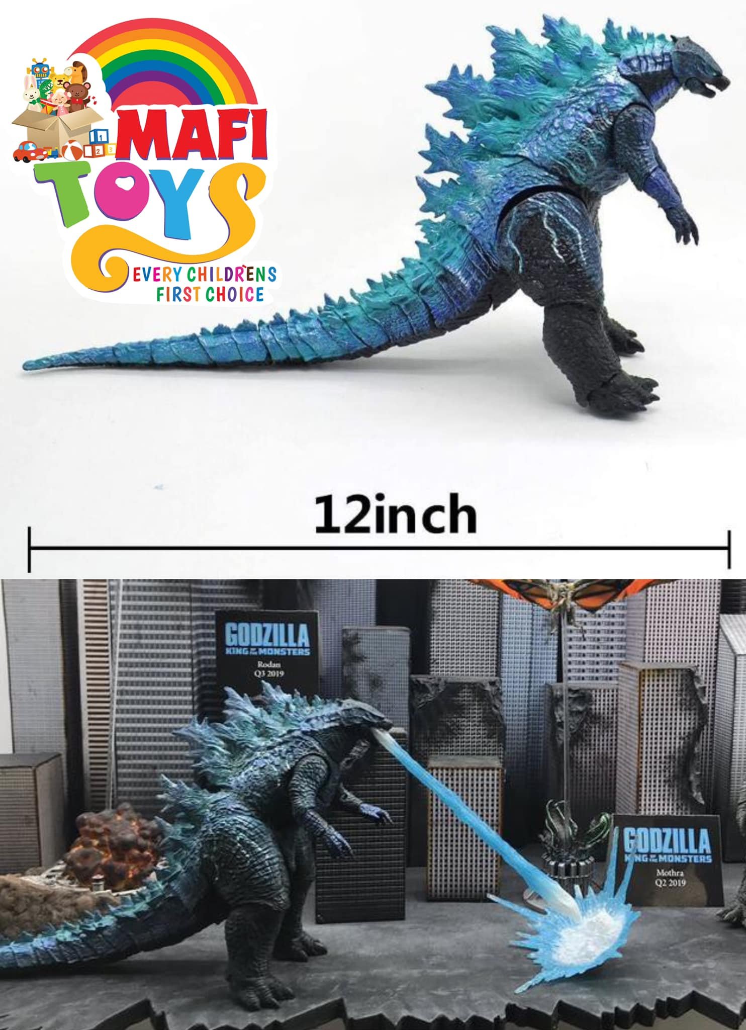 NECA Godzilla/Automatic Blast Godzilla Tail 12 Inch Action Figure - Image 3
