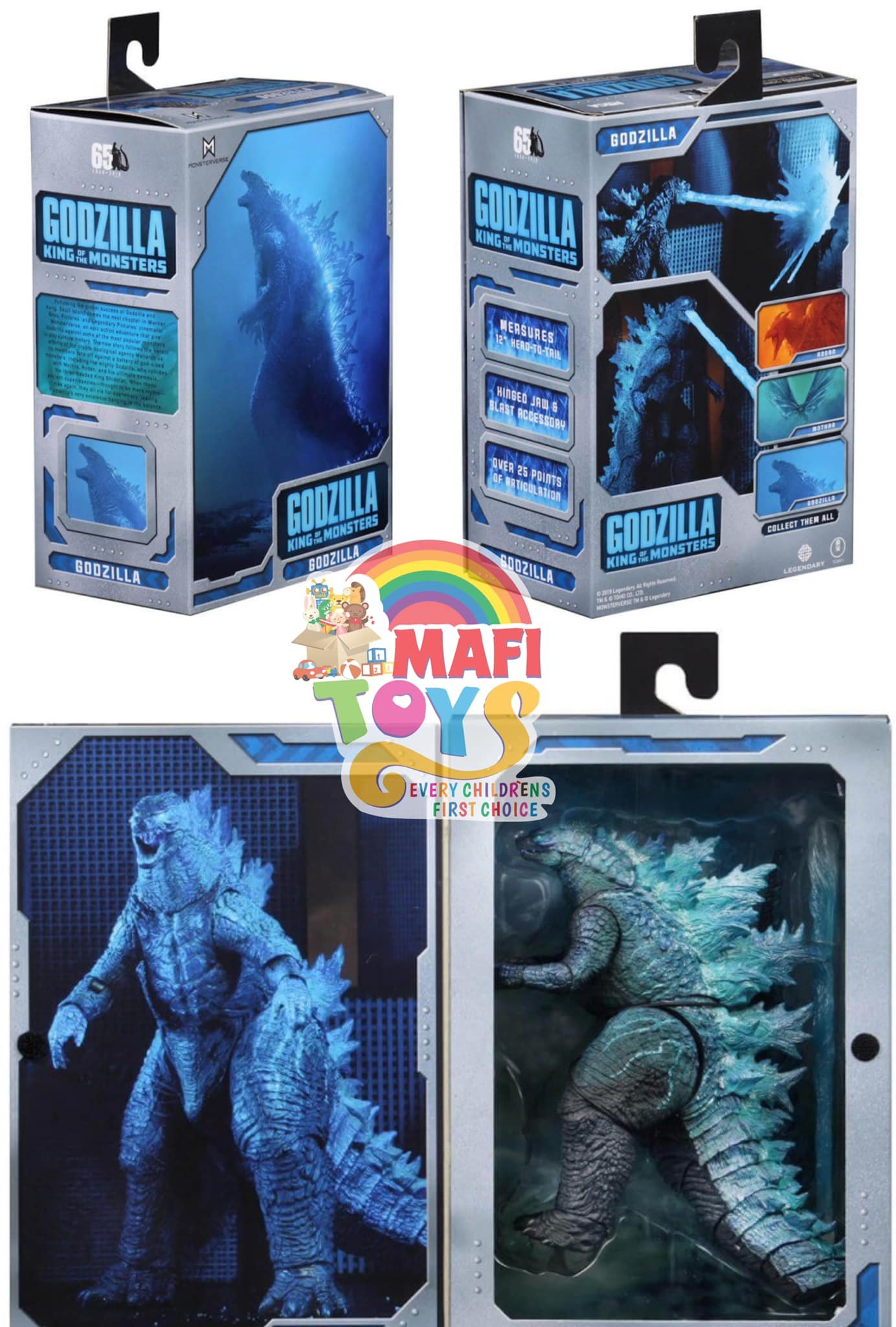 NECA Godzilla/Automatic Blast Godzilla Tail 12 Inch Action Figure - Image 4