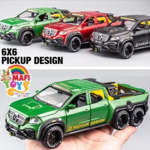 1:28 Mercedes-Benz X-Class EXY Monster 6 x 6 Concept Die Cast Car Model Toy For Kids