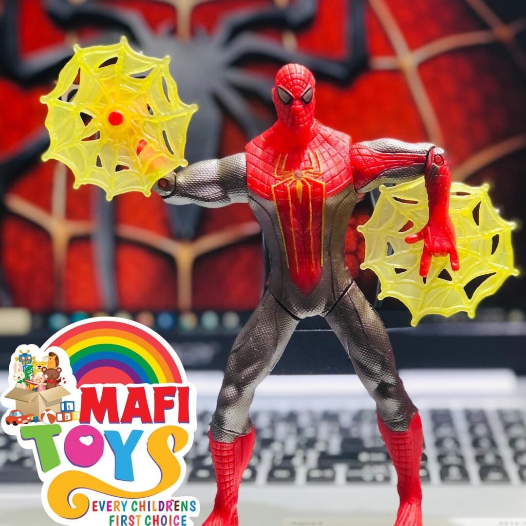 Spiderman PVC Action Figure Toy With Web Battlers Hasbro Kids Toy Gift