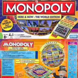 Monopoly Here & New Game World Edition Electronic Banking Complete