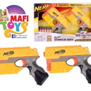 Nerf SCOUT IX-3 N-Strike 2 PACK Precision Blasters 12 WHISTLER DARTS Gun TOYS For Kids