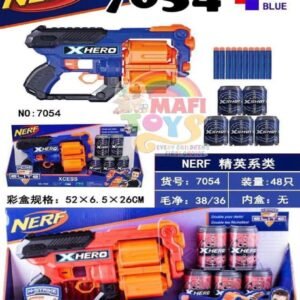Nerf X Hero Elite No.7054 Fun Soft Bullet Toy Kids Electrical Bursts for Nerf Toy Shooting Submachine Weapon Sniper Rifle Children Gift