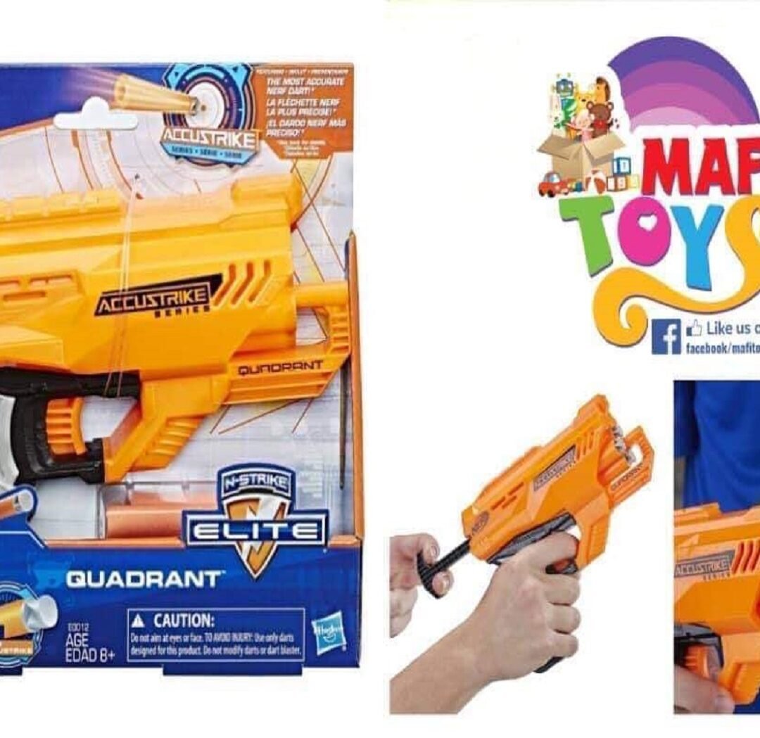 Kids Soft Bullet High Speed Nerf N-Strike Elite Quadrant Nerf Toy Gun Collection Outdoor Funny Toys Children Gift