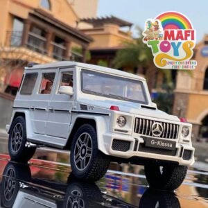 1/24 Benz G63 AMG Model Car, Zinc Alloy Pull Back Toy car with Sound and Light for Kids Boy Girl Gift