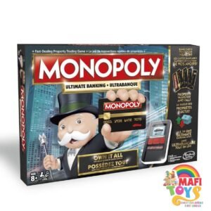Ultimate Banking Edition Board Game, Electronic Banking Unit, Game for Families and Kids Ages 8 and Up