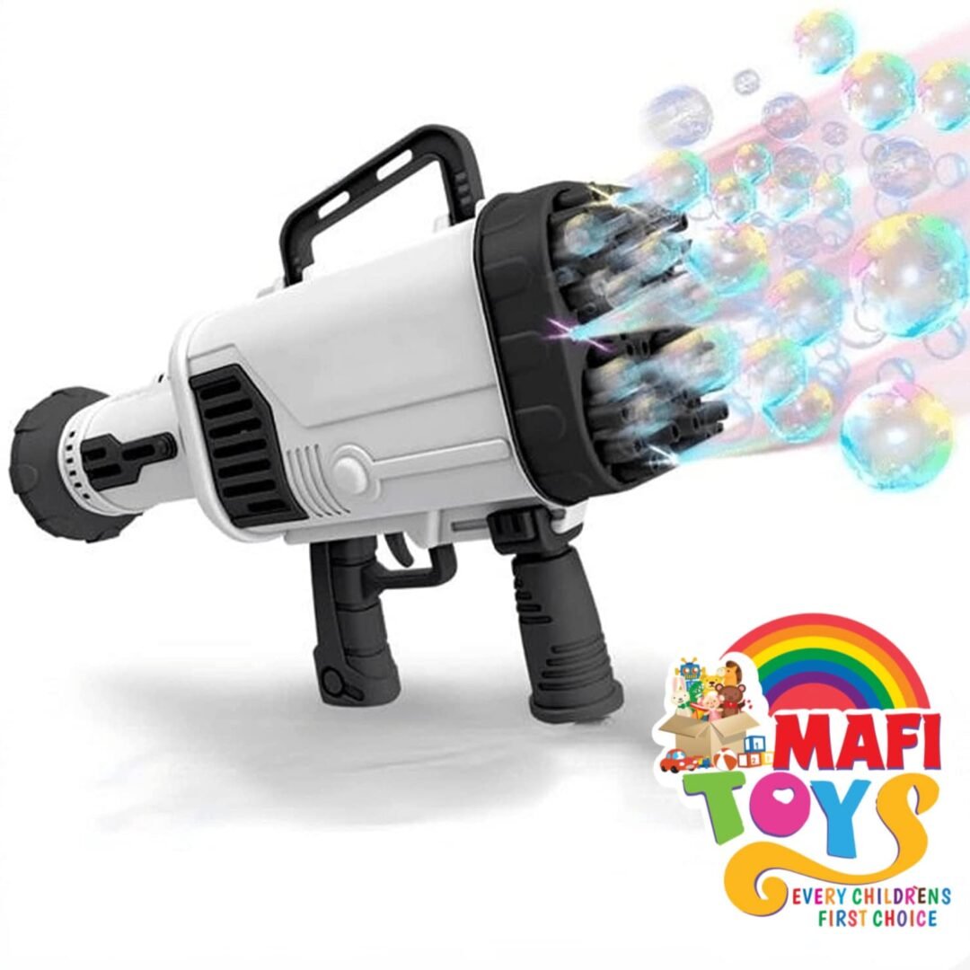 52 Hole Bubble Machine Gun Rocket Bubble Launcher for Kids Adults Outdoor Party Wedding