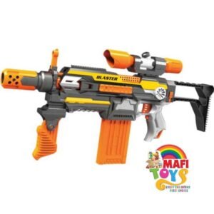 Assembling Electric Automatic Blaster Shooting Gun Toys Compatible With Nerf Guns Dart Soft Bullet Gun