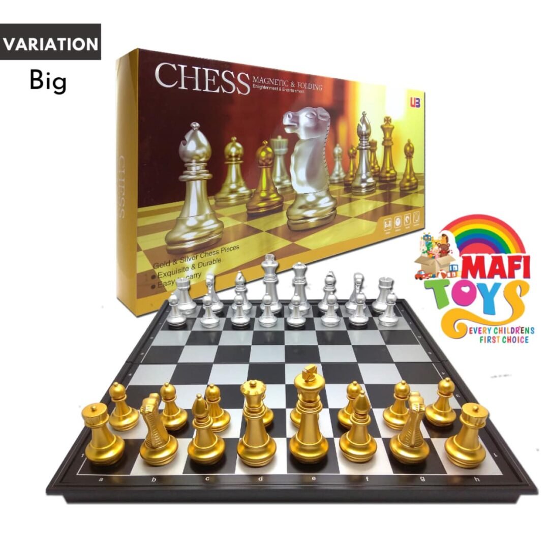 Magnetic Travel Portable Chess Set 36*36cm Folding Chess Board Game Family Educational Toys/Chess Set for Adults/Educational Travel Games for Kids/Ideal Gifts for Boy and Girl