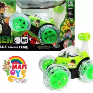 Rechargeable Ben 10 Stunt Car Remote Control Car