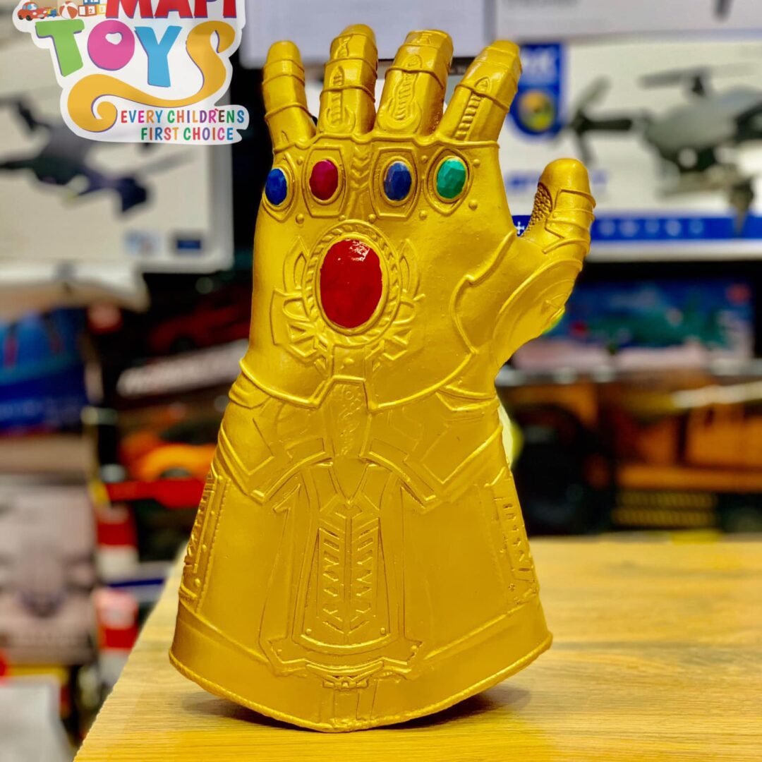 Thanos Infinity Gauntlet Cosplay Gloves PVC Action Figure Model