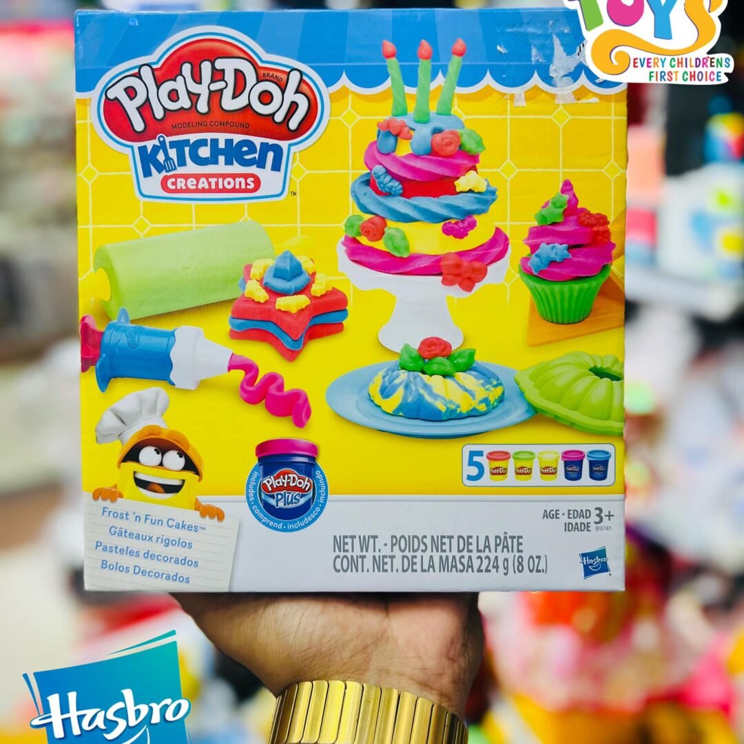 Play-Doh Kitchen Creations Frost & Fun Cakes Set Hasbro (3+ years)