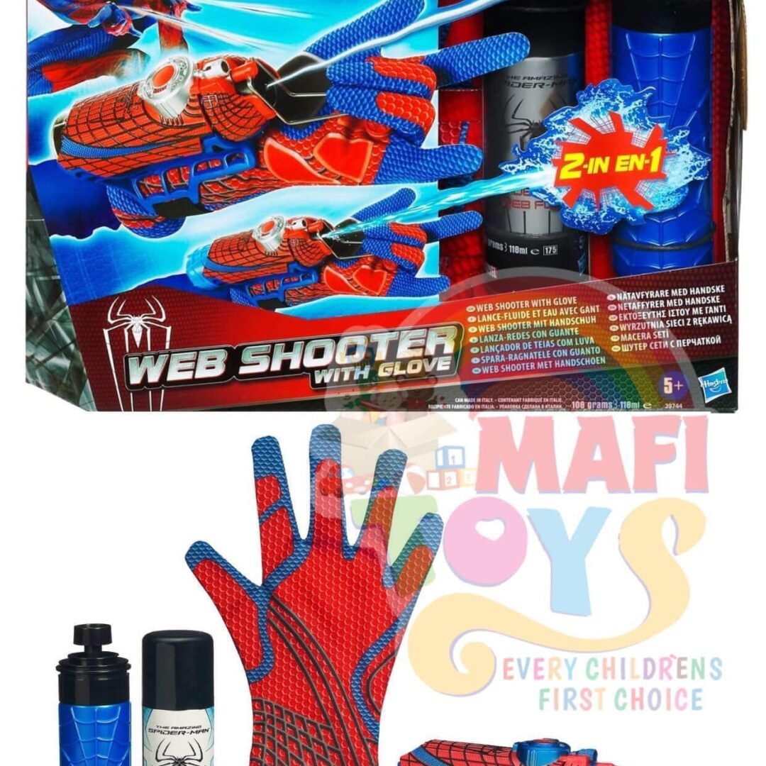 The Amazing Spider-Man Mega Blaster Web Shooter with Glove Set