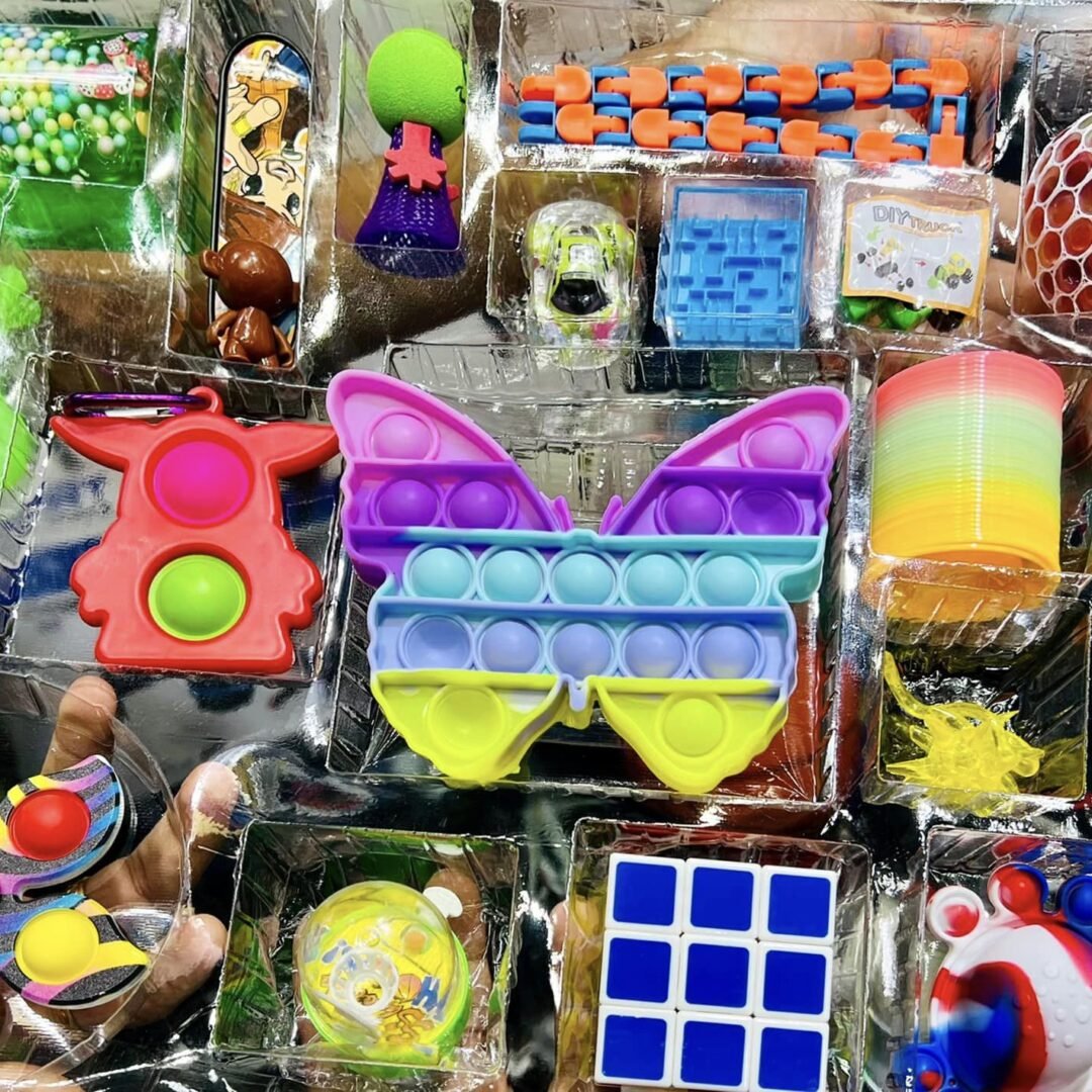 Fidget Toys Anti Stress Set Stretchy Strings Push Gift Pack Adults Children Squishy Sensory Antistress Relief Fige Toys