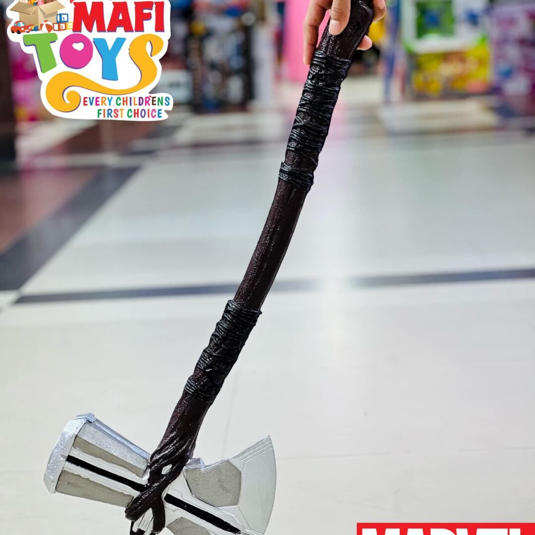 73cm Thor Axe Hammer Cosplay 1:1 Thor Thunder Hammer Axe Stormbreaker Figure Weapons Model Movie Role Playing PU Toy