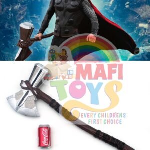 73cm Thor Axe Hammer Cosplay 1:1 Thor Thunder Hammer Axe Stormbreaker Figure Weapons Model Movie Role Playing PU Toy