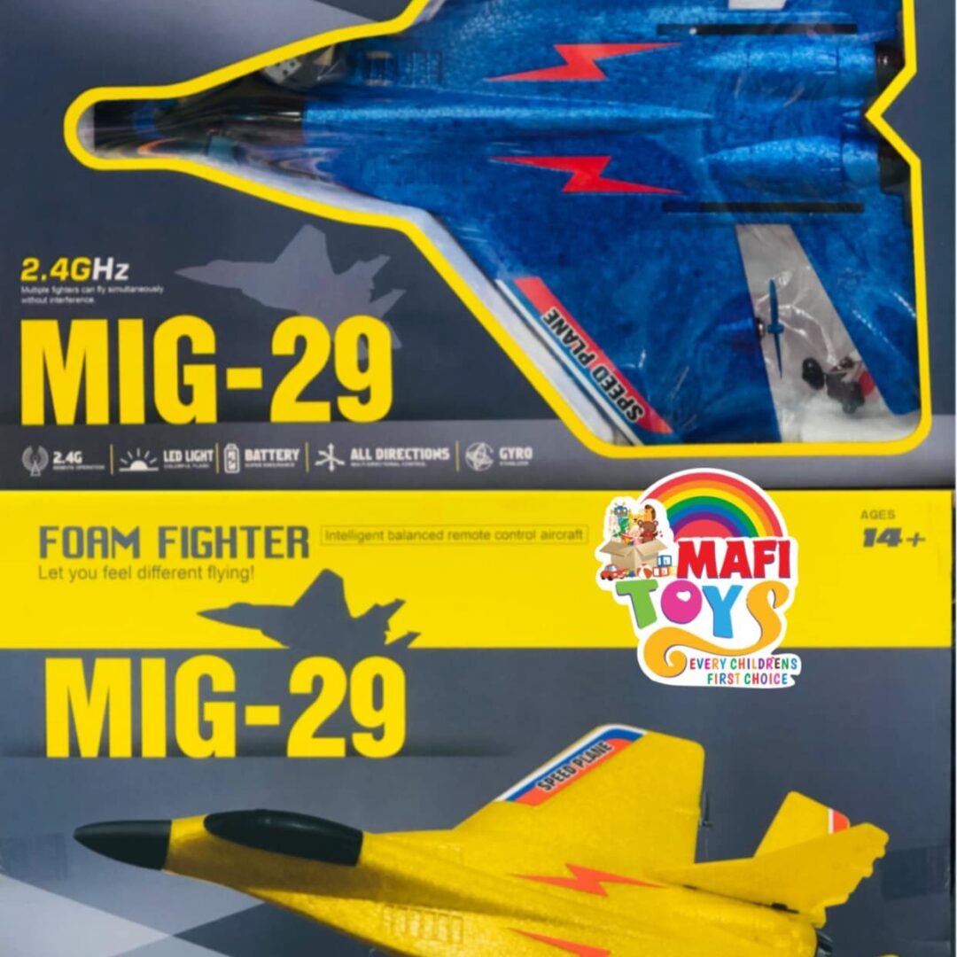Intelligent Balanced Remote Control Aircraft MIG-29