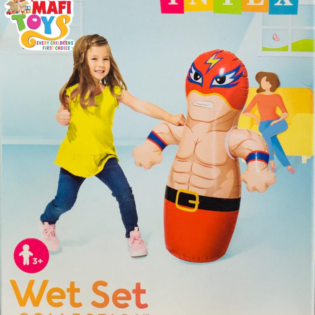 Kids Boxing Wet Set Collection Toy || Intex Wet Set Collection Unisex 3 - 6 Years || Multi Color For Unisex || Size 91cm*72cm