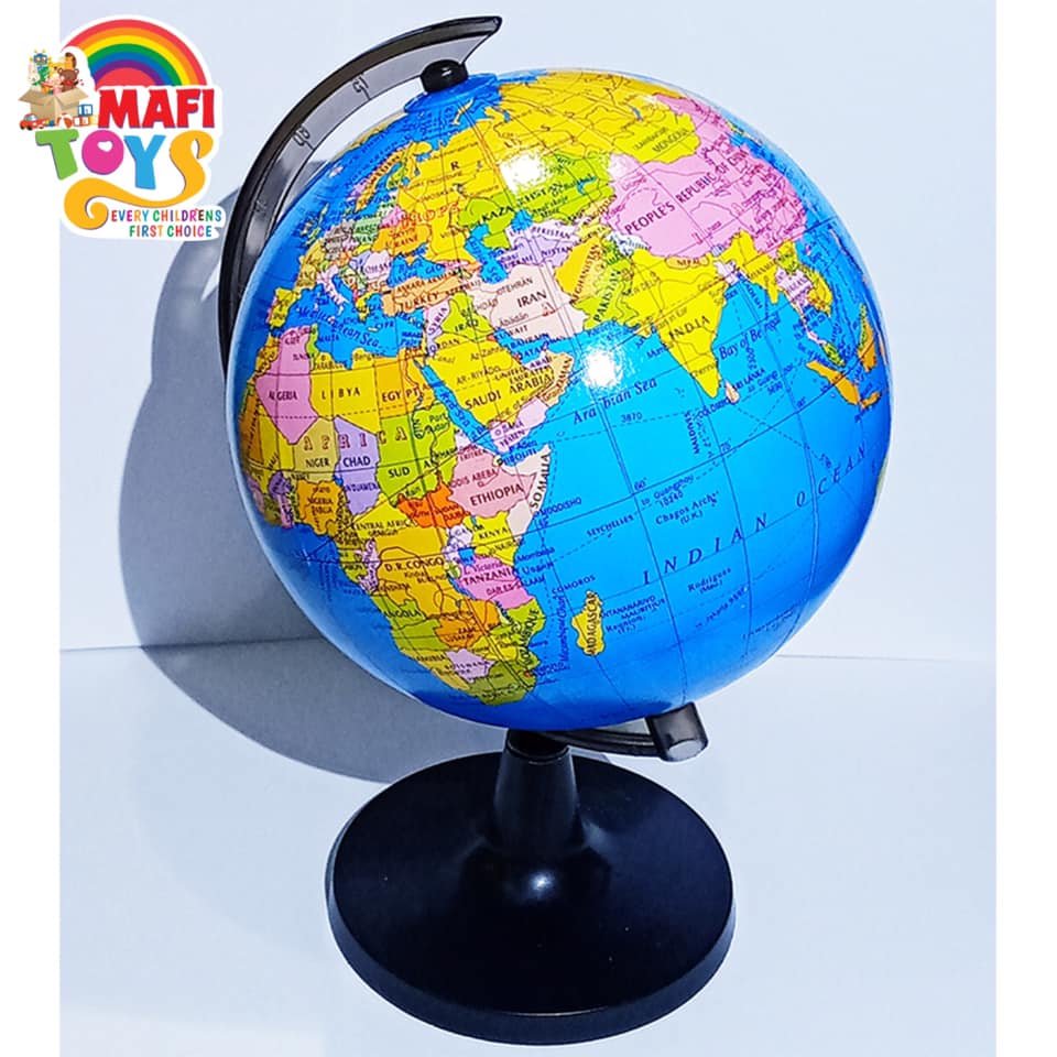 World Globe Educational/Geographic/Modern Desktop Decoration || World Globe Diameter 25cm