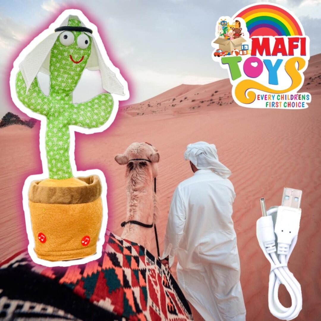 Cactus Dancing Toy Rechargeable - Plush Potted Singing - Dancing Plant Toy - Electronic Swinging Animated Dancer - Creative Home Office Car Windowsill Decor - Funny Gift for Families/Kids/Friends