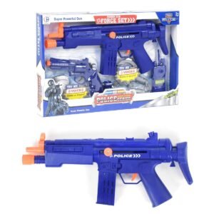 Super Power Plastic Material Force Set Gun Toy For Kids 6 Pieces Set