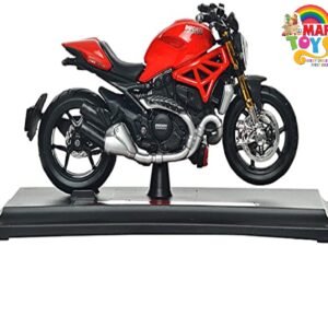 Maisto 2014 Ducati Monster 1200 Scale-1:18 Die Cast Toy Motorcycle (Red)