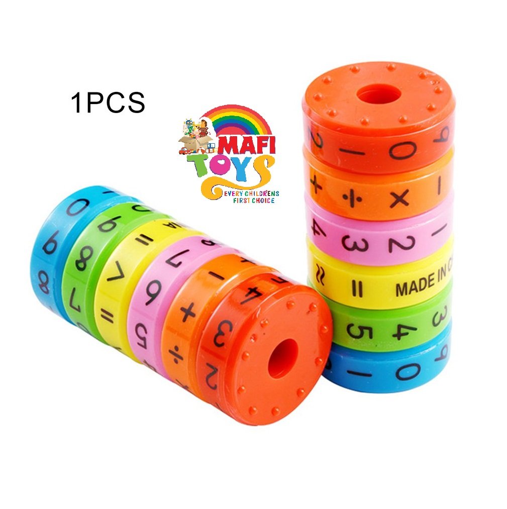 Kids Magnetic Math Numbers Toy Montessori Arithmetic Toys Preschool Educational Tool for Children