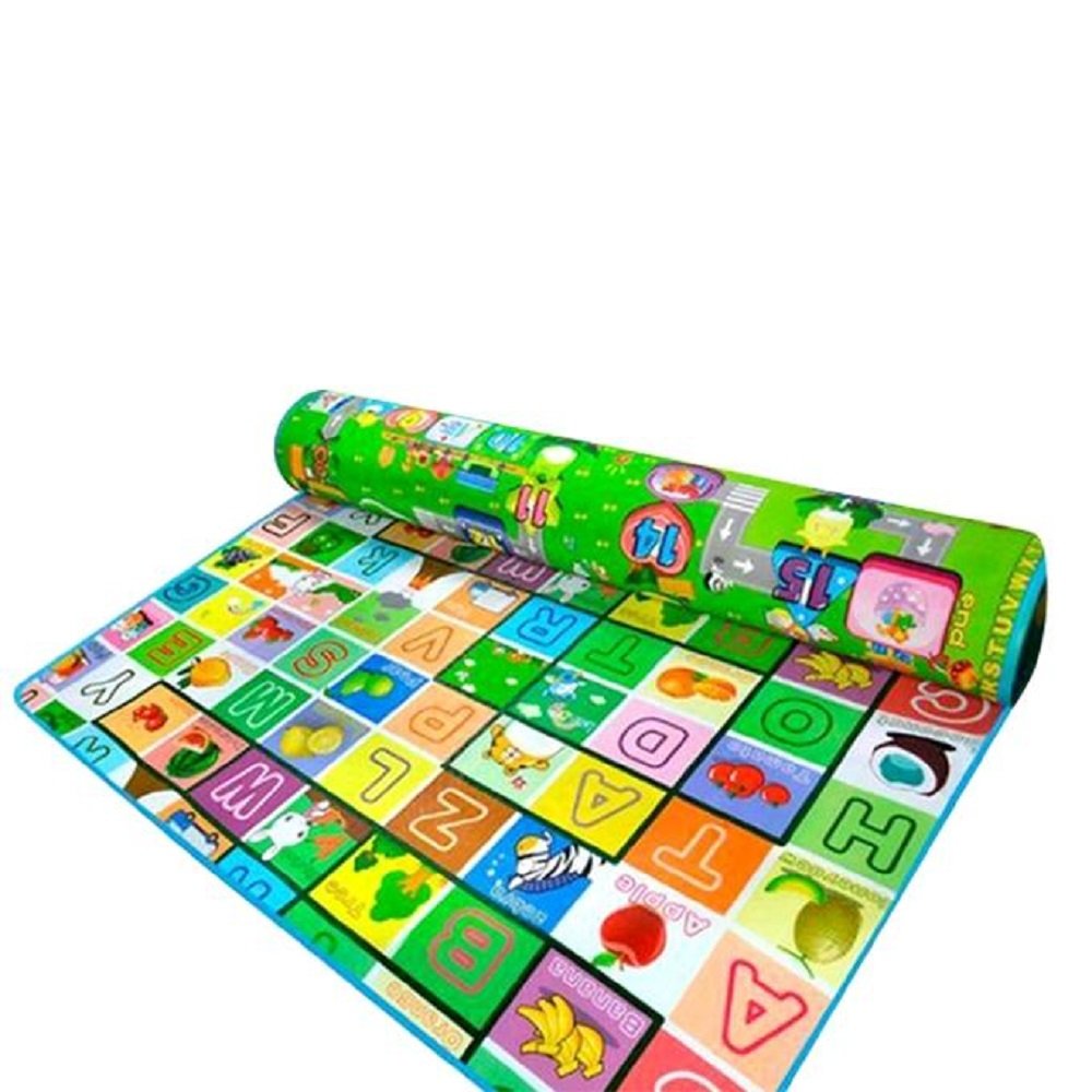 Loo Mantha PVC Baby Large Play Mat/Floor Mat/Non-Slip Mat - Multicolor