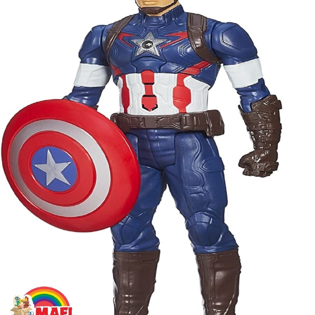 Marvel Avengers Titan Hero Tech Captain America 6 Inch Figure Action Figure Toy For Kids