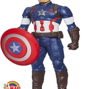 Marvel Avengers Titan Hero Tech Captain America 6 Inch Figure Action Figure Toy For Kids