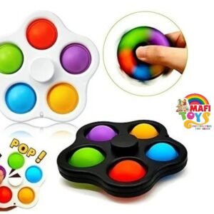 Newest Pop Fidget Toy Anxiety Autism Montessori Antistress Toys Stress Relief Hand Toys For Kids - 1 Piece Multicolor