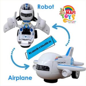 Airbus Transformer Car Toy Music & Lighting Transformer Car Toy For Kids