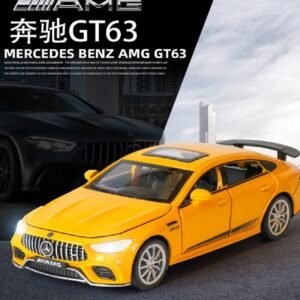 1:32 Mercedes BENZ AMG GT63 Diecasts Car Toy Vehicles Metal Car 6 Doors Open Model Car Sound Light Fast & Furious Car Toys For Children Gift