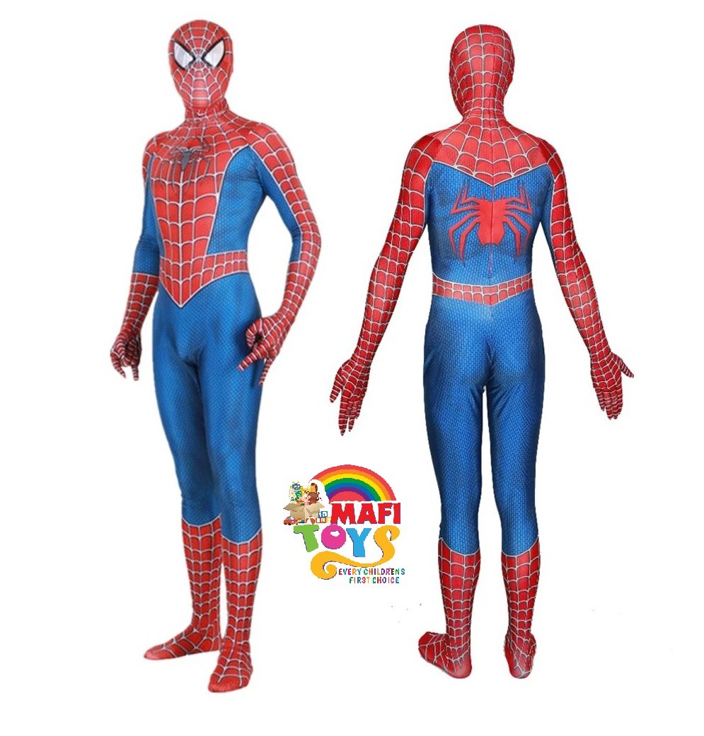 Cartoon Character Costume Spiderman Costume For Kids