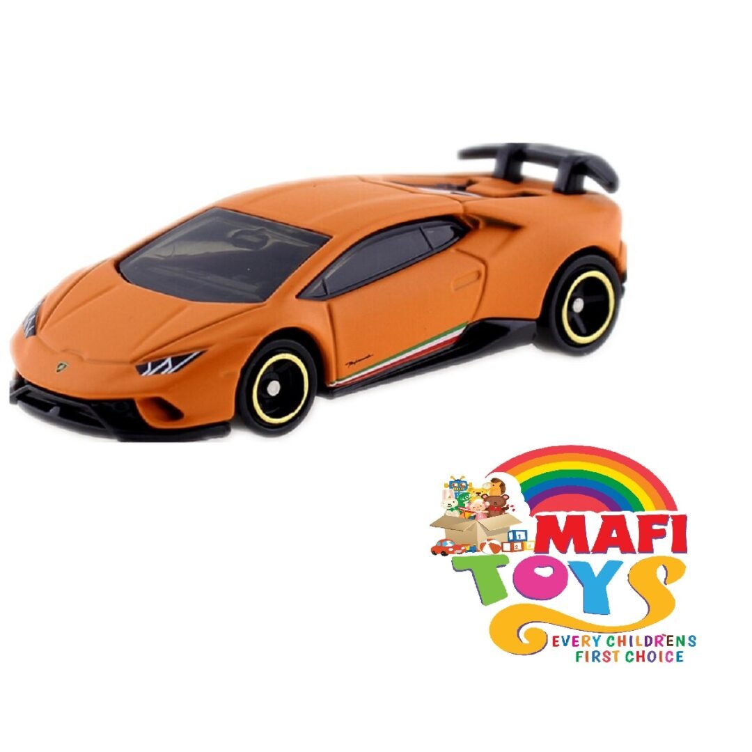 Takara Tomy Tomica No.34 Lamborghini-Huracan Performante Box 1/62 Scale Diecast Car Toy Model for Boys