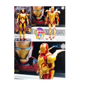 New Marvel IronMan Iron Man Cool Move Super Hero Tonny Mark PVC Action Figure Toy 18cm Gift Kids Children