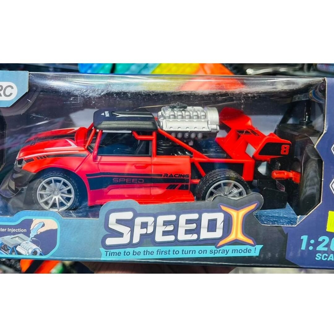 1:20 Scale Alloy RC Car 2.4G 4CH Spray Light High-speed Remote Control Car Drift Stunt