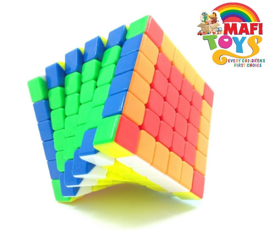 Rubik'S Cube Moyu 6x6x6 Mini Pocket Cube Speed Magic Cube Professional PVC Puzzle Cube Multicolor