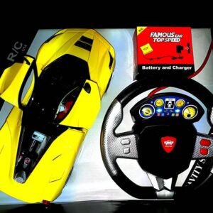 Famous Car Top Speed Scale 1:14 With Remote Control Toy For Kids - Multicolor