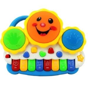 Drum Keyboard Electronic With Organ Keyboard/Musical Toy For Kids - Multicolor