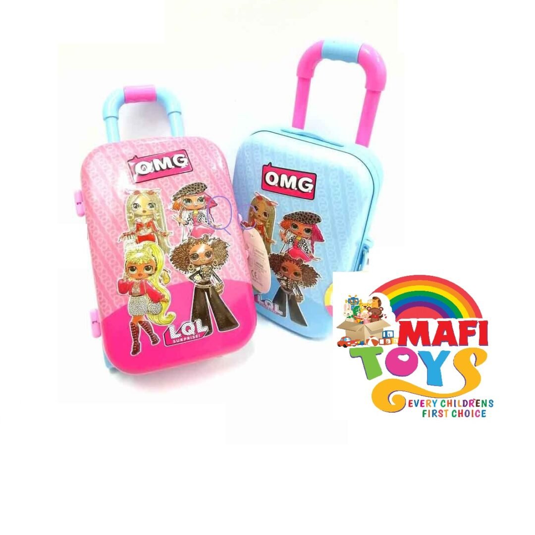 Exciting Surprise Doll Accessories Doll Luggage Set Toy For Girls Multicolor