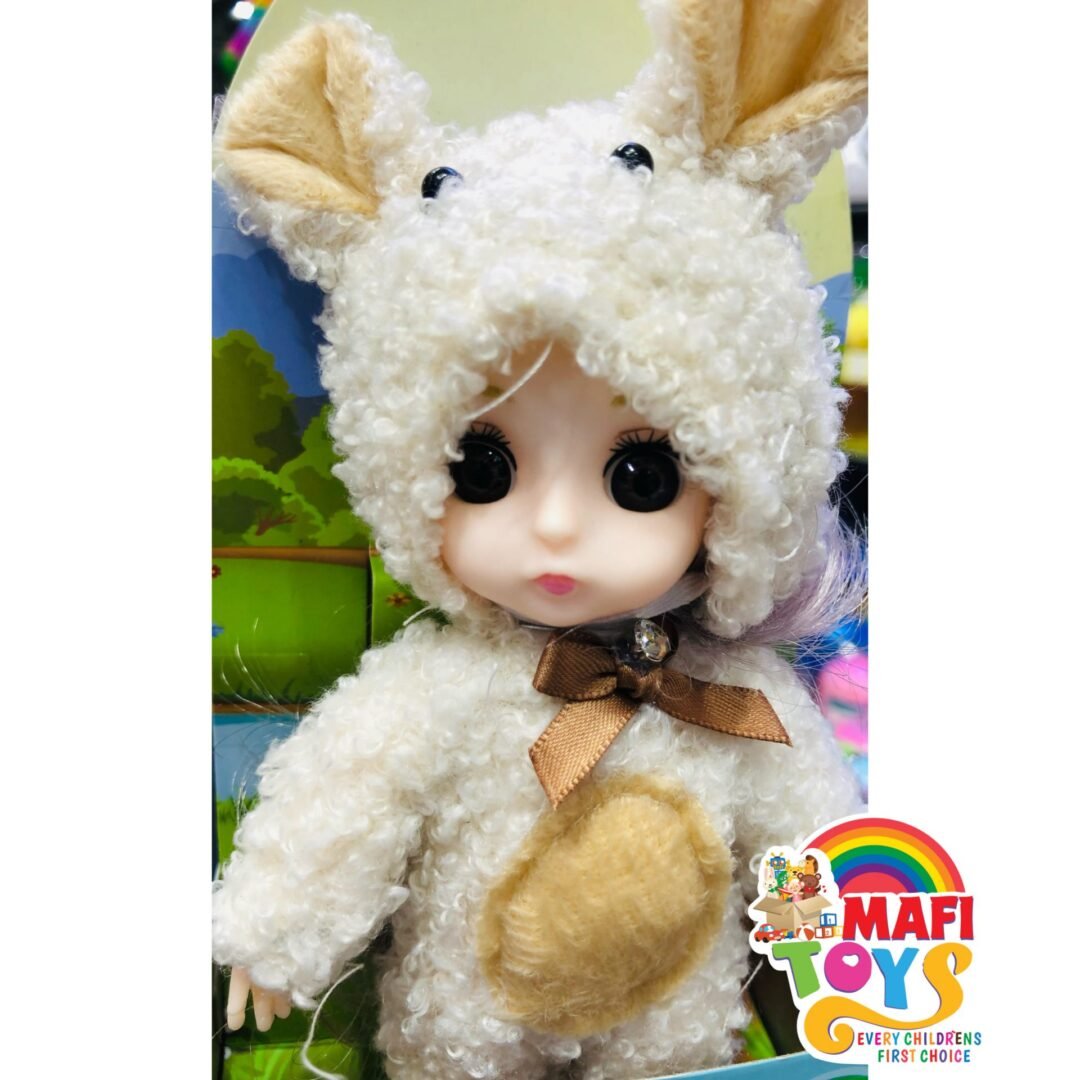 Indoor Game PVC & Plastic Kids Baby Doll Toys My Little Girl Toy For Kids - 1 Piece Multicolor